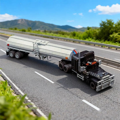 Heavy Duty R-Series Truck MOC Building Kit | Industrial Cargo Vehicle - 2