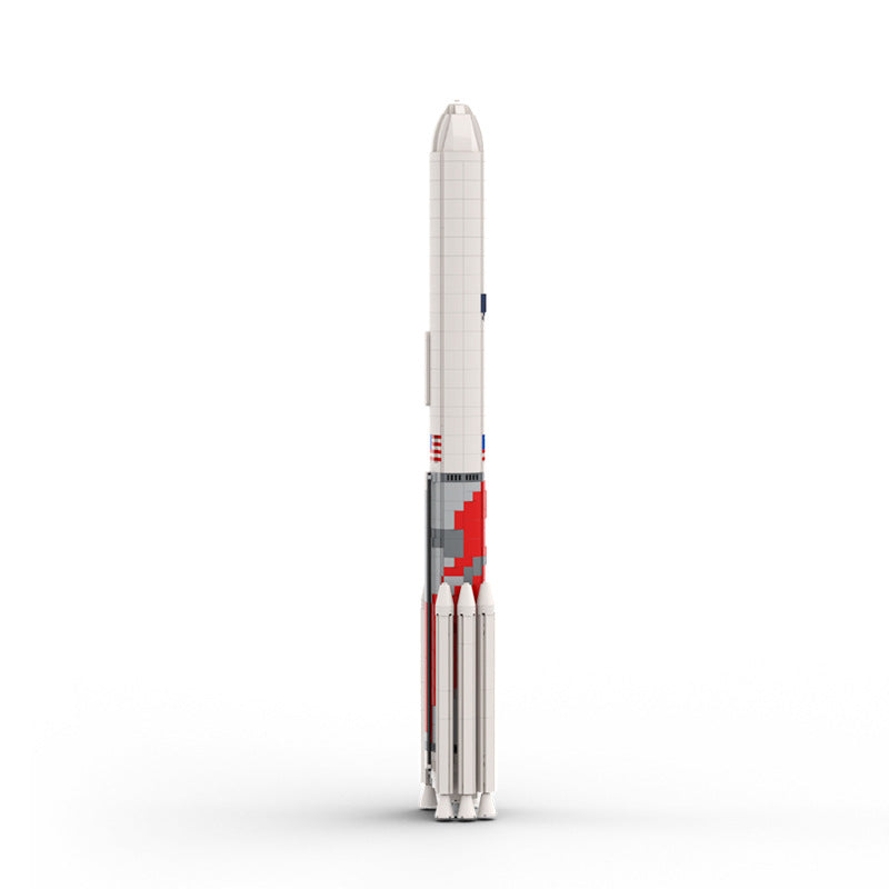 Heavy-Lift Vulcan-Class Space Rocket Building Kits | 1:110 Scale | LEGO-Compatible MOC - 3