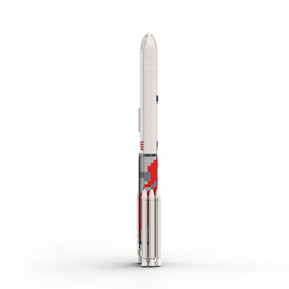 Heavy-Lift Vulcan-Class Space Rocket Building Kits | 1:110 Scale | LEGO-Compatible MOC - 3