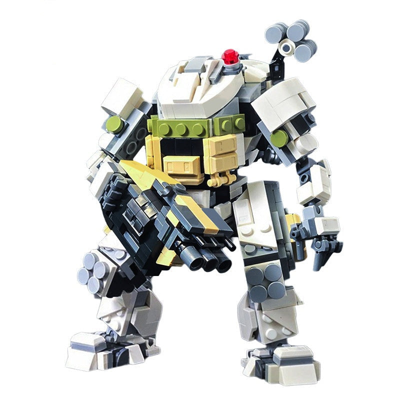 Heavy Ogre-Type O-Class Assault Titan Mech Building Kit | LEGO-Compatible MOC - 1