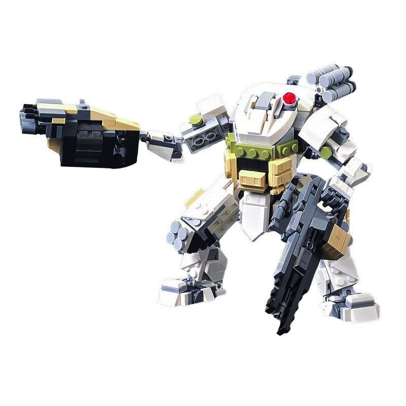 Heavy Ogre-Type O-Class Assault Titan Mech Building Kit | LEGO-Compatible MOC - 2