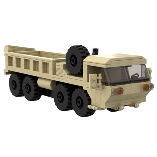 Heavy Tactical Truck 8x8 Building Kit | LEGO-Compatible MOC - 1