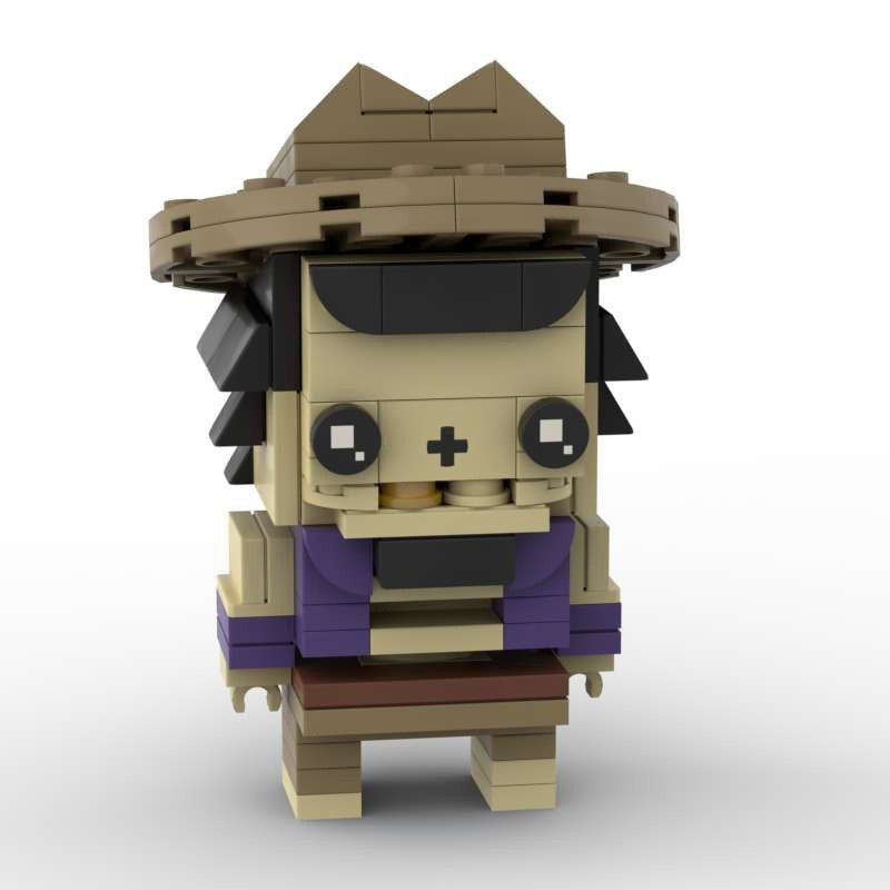 hector brickheadz moc building set | coco lego compatible set - 1