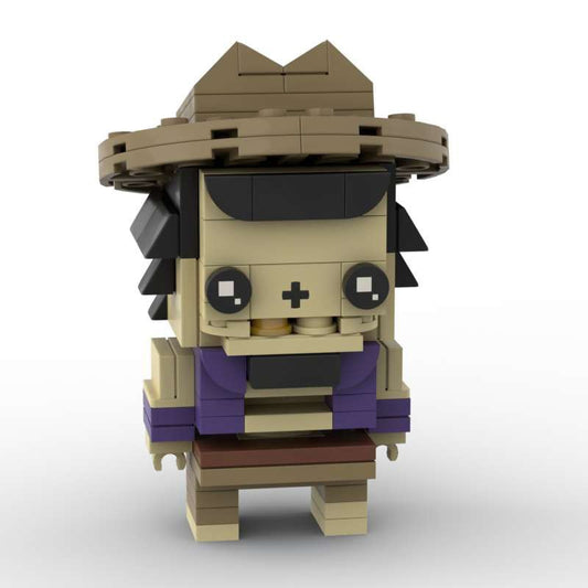 hector brickheadz moc building set | coco lego compatible set - 1