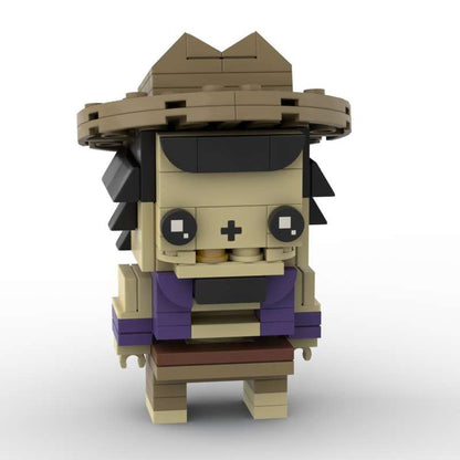hector brickheadz moc building set | coco lego compatible set - 3
