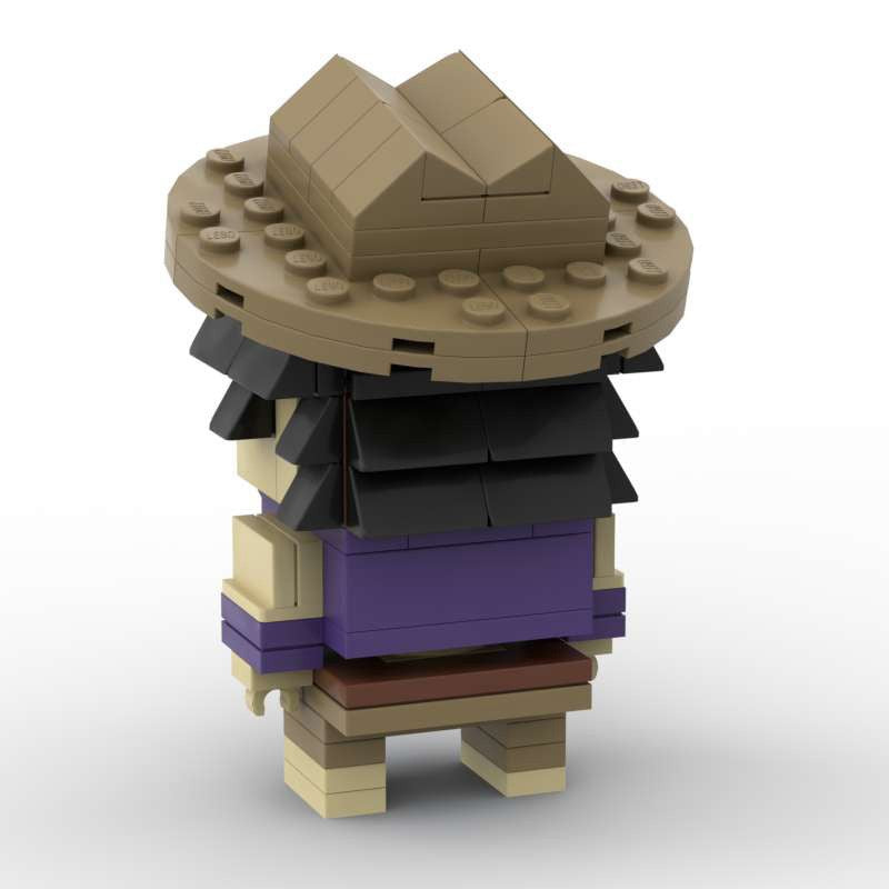 hector brickheadz moc building set | coco lego compatible set - 4