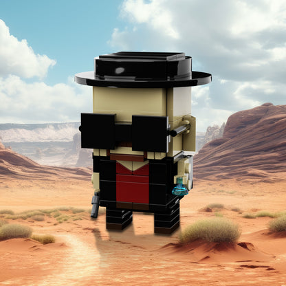 heisenberg brickheadz building set | breaking bad | moc-50615 - 1