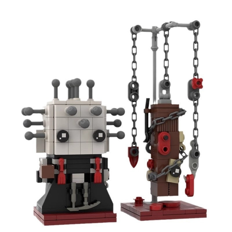 Hellbound Cenobite Horror BrickHeadz Building Kit | LEGO-Compatible MOC - 2