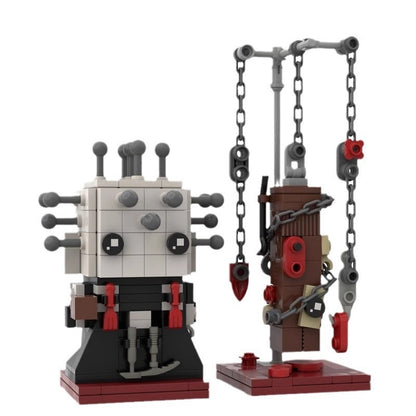 Hellbound Cenobite Horror BrickHeadz Building Kit | LEGO-Compatible MOC - 2