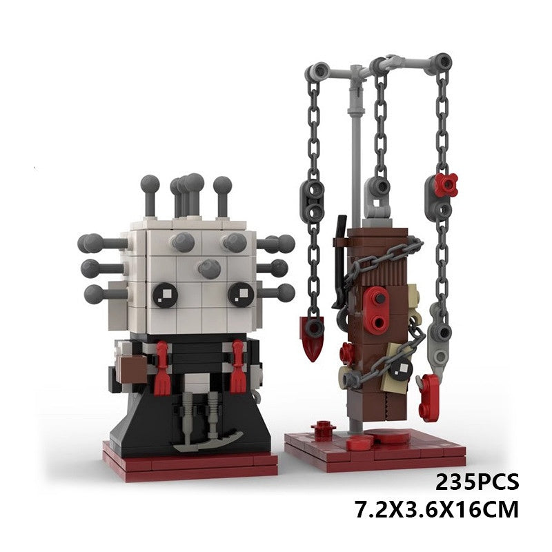 Hellbound Cenobite Horror BrickHeadz Building Kit | LEGO-Compatible MOC - 3