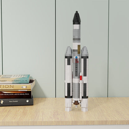 Hercules 3C SpaceShip Building Kit | 1:110 Scale | LEGO-Compatible MOC - 3