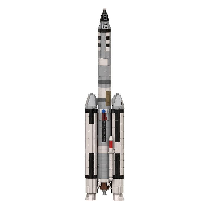 Hercules 3C SpaceShip MOC Building Kit | 1:110 Scale Space Model - 1