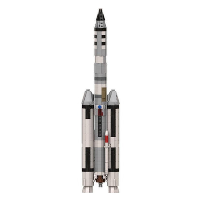 Hercules 3C SpaceShip MOC Building Kit | 1:110 Scale Space Model - 1