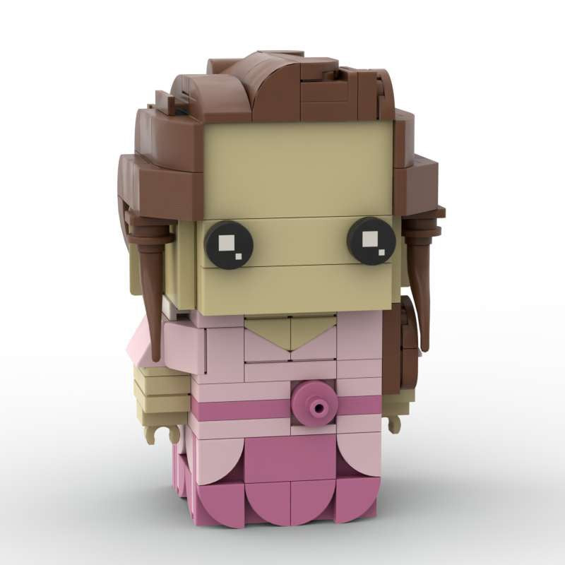 hermione granger brickheadz moc building set | harry potter | compatible with lego - 5