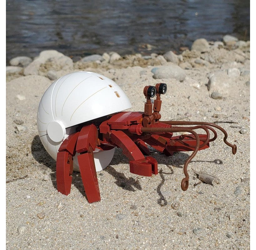 hermit crab building kit | lego compatible - 3