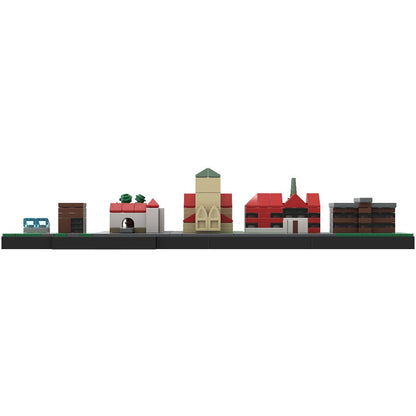 Herne Skyline Building Kit | LEGO-Compatible MOC - 3