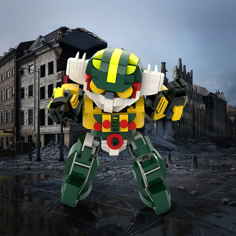 Hero Mecha Robot MOC Building Kit | Futuristic Mecha Figure Model - 2