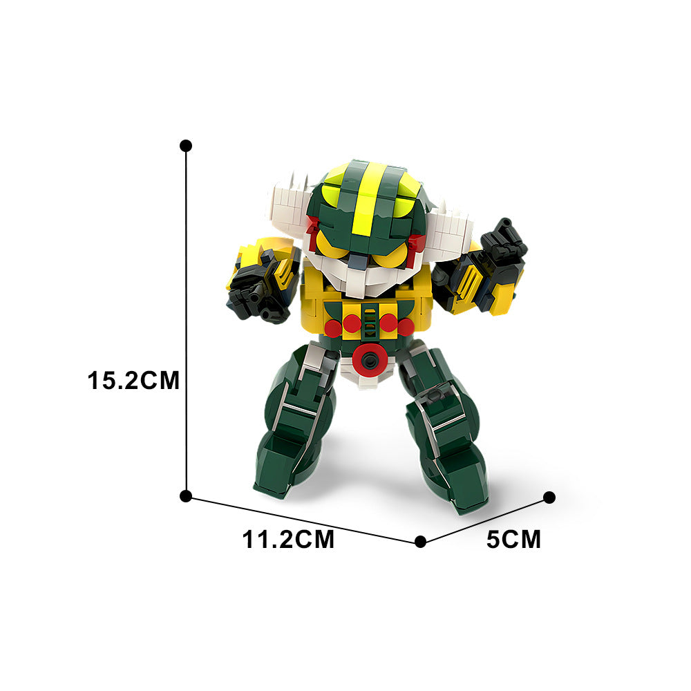 Hero Mecha Robot MOC Building Kit | LEGO-Compatible MOC - 3