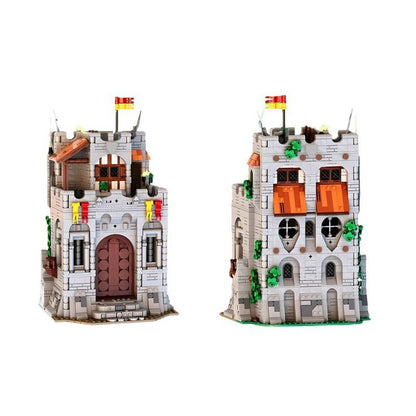 Hero's Hall Modular Castle Keep MOC Building Kit | Compatible MOC - 1