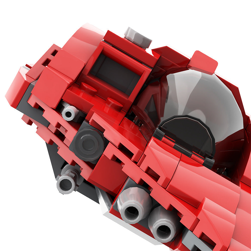 herz-class split/tandem interceptor building set | heart-shape | moc-146806 - 3