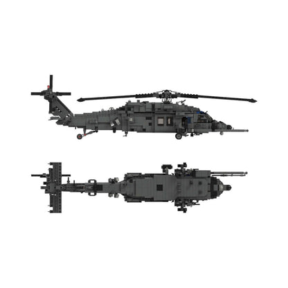 HH-60W "Whiskey" Jolly Green II Building Kit | LEGO-Compatible MOC - 3