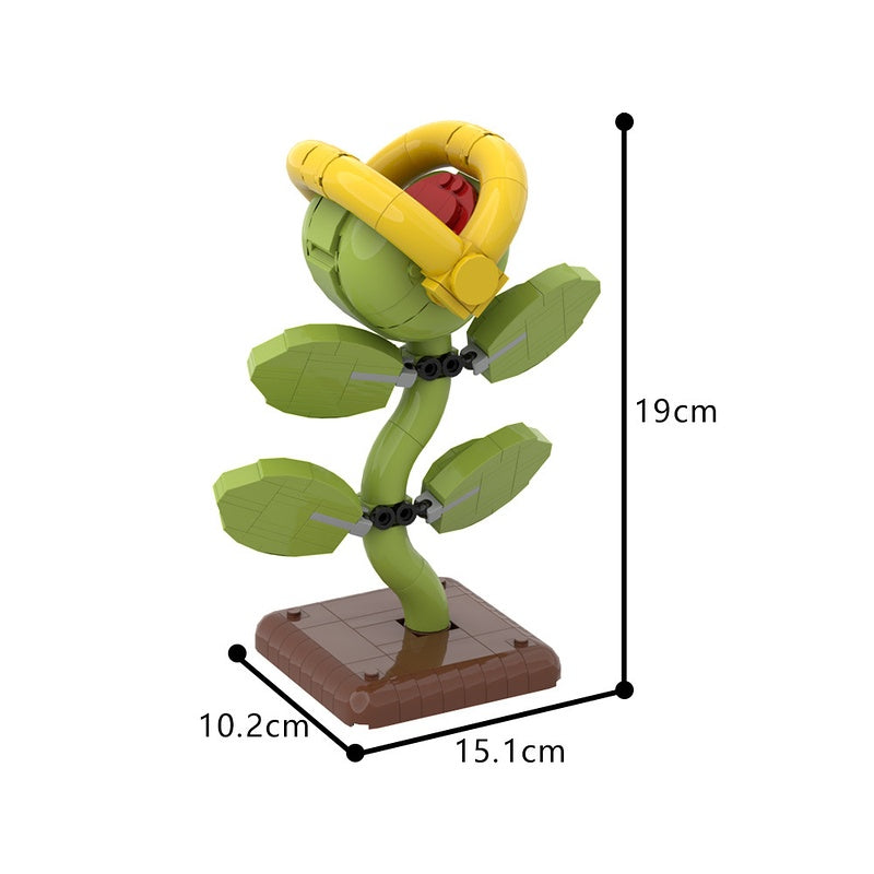 Hidden Vine Plant Desk Ornament MOC Building Kit - 4