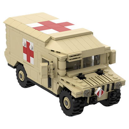 High-Capacity Tactical Ambulance 4x4 MOC Building Kit - 1