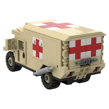 High-Capacity Tactical Ambulance 4x4 MOC Building Kit - 2