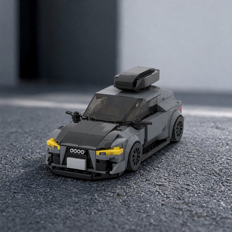 High-Performance RS6 Sport Wagon MOC Building Kit With Roof Box - 4