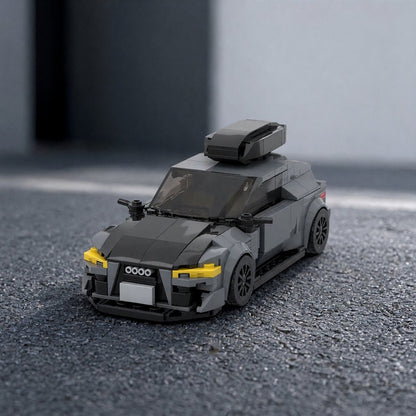 High-Performance RS6 Sport Wagon MOC Building Kit With Roof Box - 4