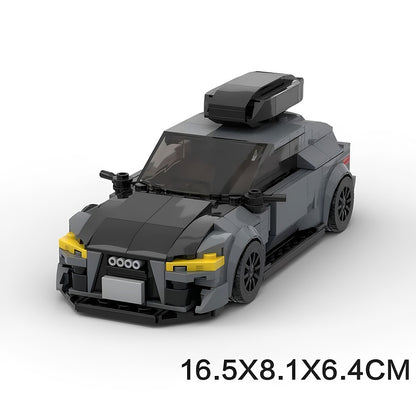 High-Performance RS6 Sport Wagon MOC Building Kit With Roof Box - 5