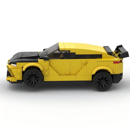 High-Performance V8 Twin Turbo Hyper SUV MOC Vehicle Building Kit - 2