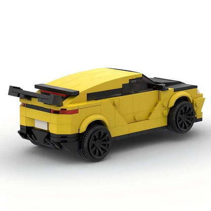 High-Performance V8 Twin Turbo Hyper SUV MOC Vehicle Building Kit - 3