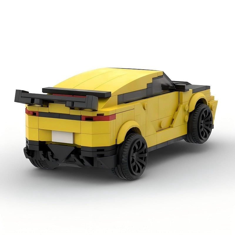 High-Performance V8 Twin Turbo Hyper SUV MOC Vehicle Building Kit - 4