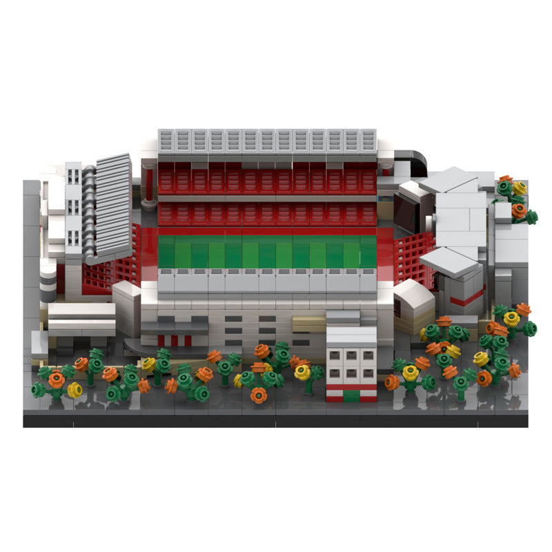 highbury stadium - arsenal football club building set | moc-58414 - 3