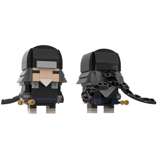 hiruzen sarutobi brickheadz moc set | lego compatible | naruto - 1