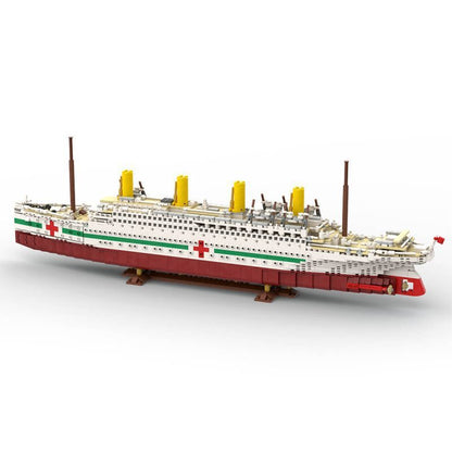 HMHS Britannic Building Kit | 1:400 | LEGO-Compatible MOC - 3