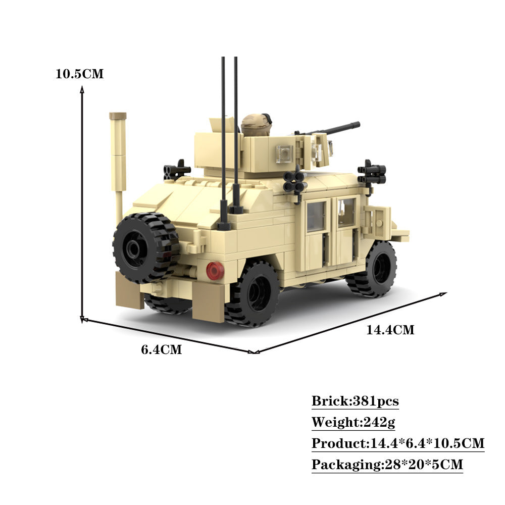 hmmwv m1114 building set | moc-150934 - 4