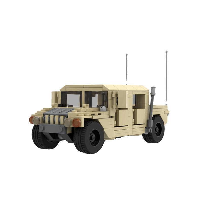 hmmwv m998 military vehicle building set | moc-39702 - 2