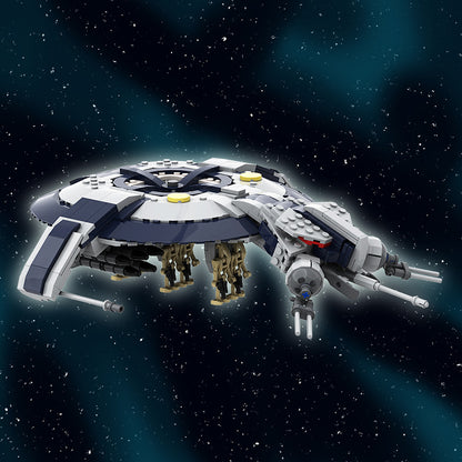 hmp droid wars gunship building set | lego compatible - 1