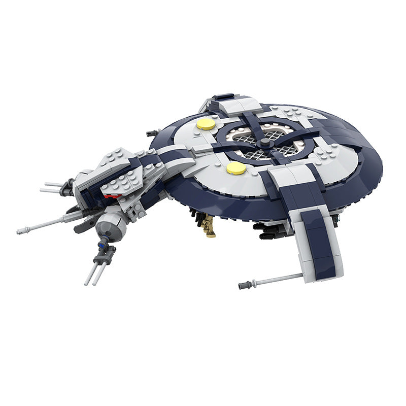hmp droid wars gunship building set | lego compatible - 2