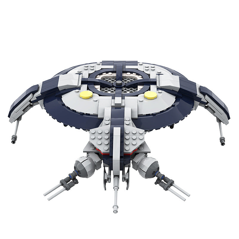 hmp droid wars gunship building set | lego compatible - 3