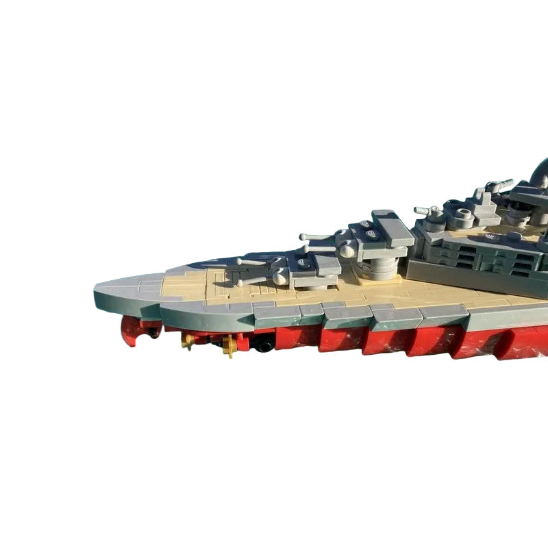 HMS Hood Battlecruiser Building Kit | LEGO-Compatible MOC - 3
