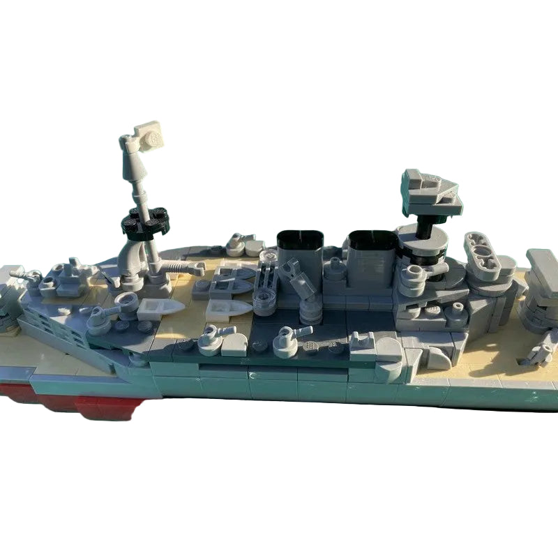 HMS Hood Battlecruiser Building Kit | LEGO-Compatible MOC - 4
