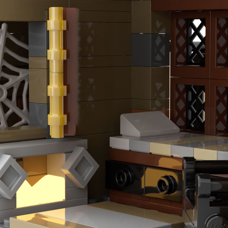 Hog's Head Pub Building Kit | Harry Potter | MOC-177546 - 5
