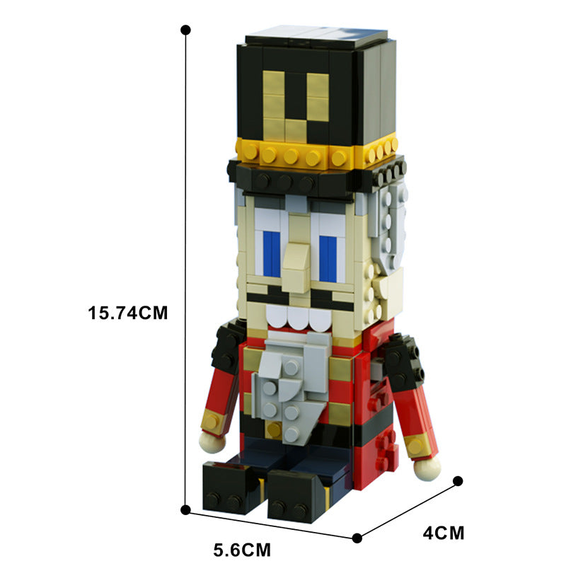 holiday figures building set | nutcracker | moc-131630 - 4