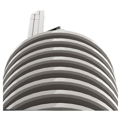 Hollywood Circular Music Tower 1:650 MOC Building Kit - 3
