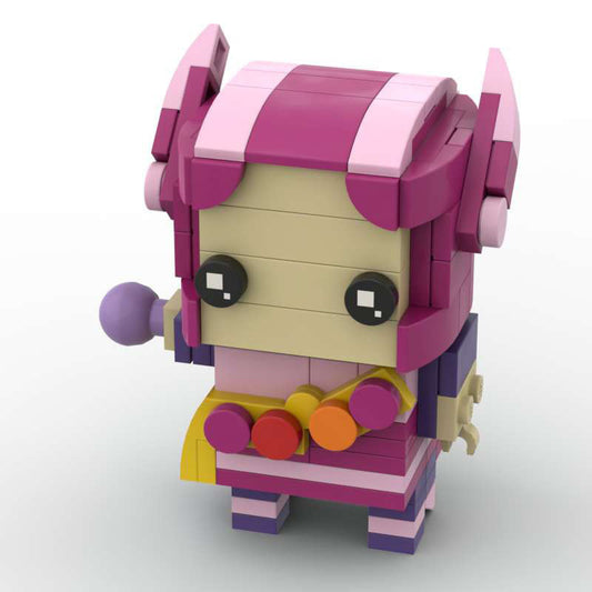 honey lemon brickheadz building set | lego-compatible big hero 6 moc - 2