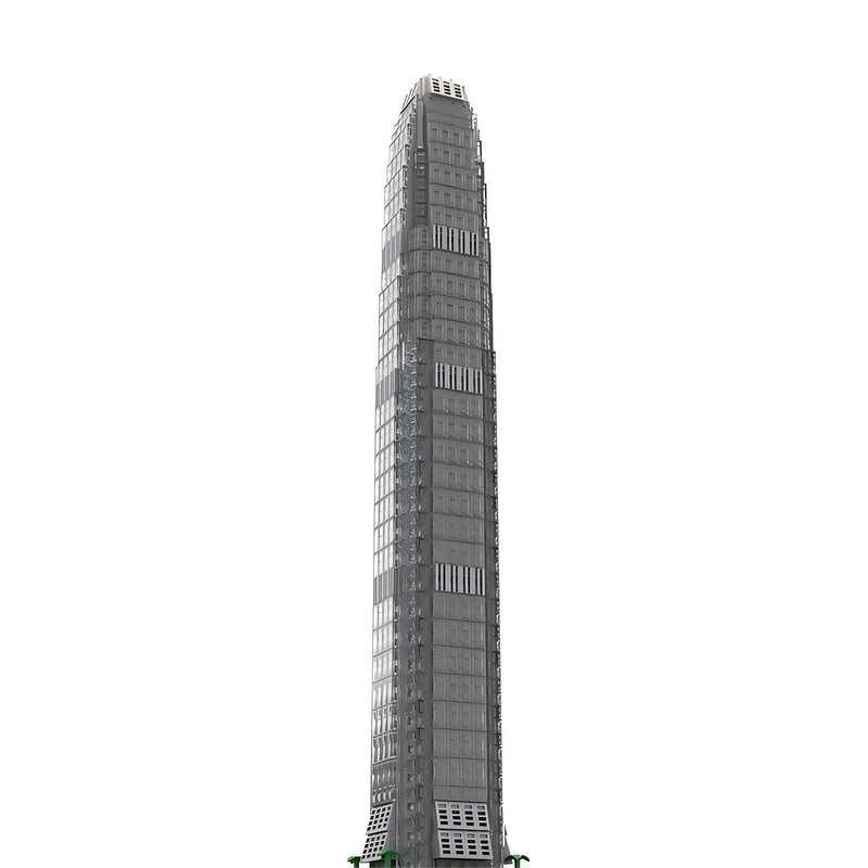 Hong Kong International Finance Centre Building Kit | LEGO-Compatible MOC - 1
