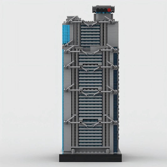 Hong Kong Landmark Tower MOC Skyscraper Skyline Building Kit 1:650 Model - 1
